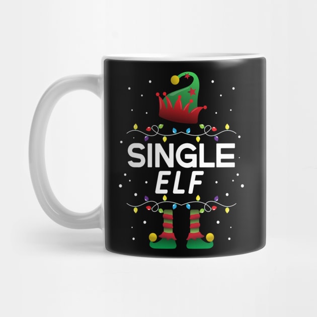 The Single Elf Matching Family Outfit Gift by TeesbyJohn